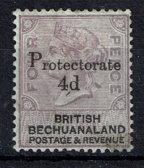 Image of Bechuanaland - Bechuanaland Protectorate SG 44 MM British Commonwealth Stamp